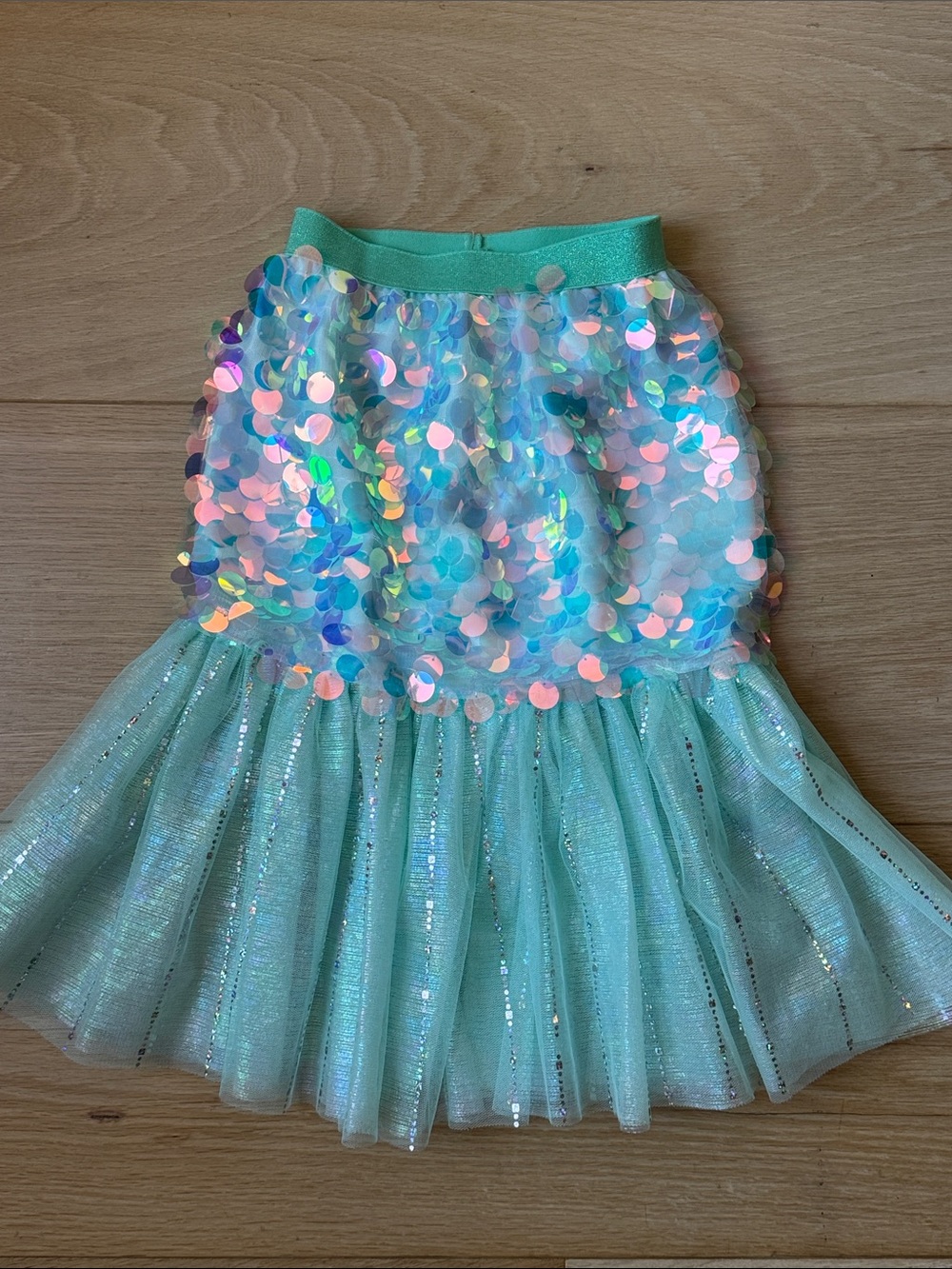 Great Pretenders - Bling Bling Mermaid Skirt & Hairclip Set - Size 5-6
